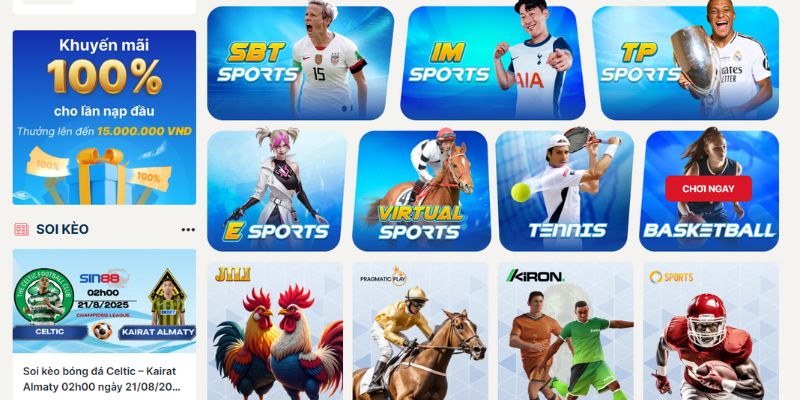Khám phá kho game và nhà cung cấp uy tín
