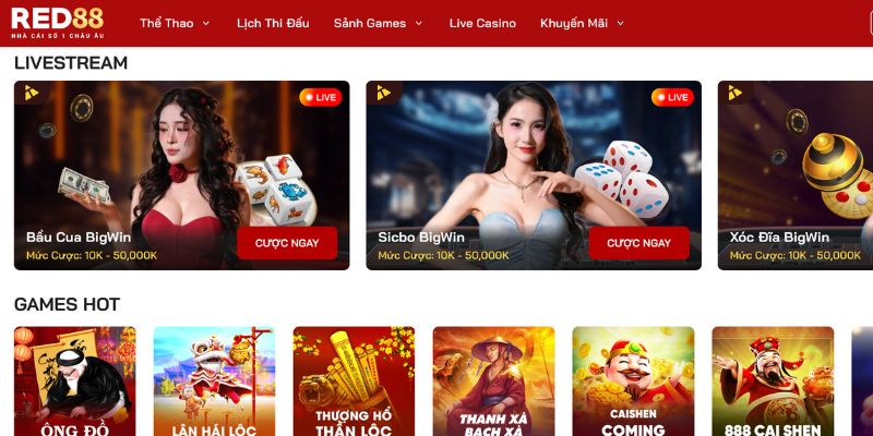 Khám phá về RED88 và ấn tượng đầu tiên